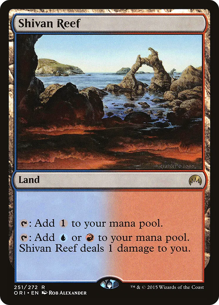 Shivan Reef — Magic Origins — Magic: The Gathering