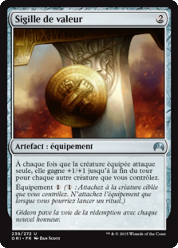 Sigille de valeur — Magic Origins — Magic: The Gathering