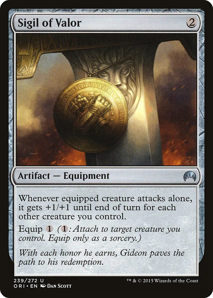 Sigille de valeur — Magic Origins — Magic: The Gathering