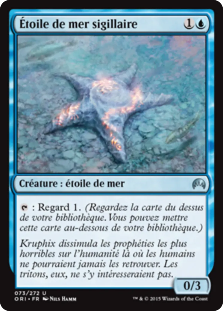 Étoile de mer sigillaire — Magic Origins — Magic: The Gathering