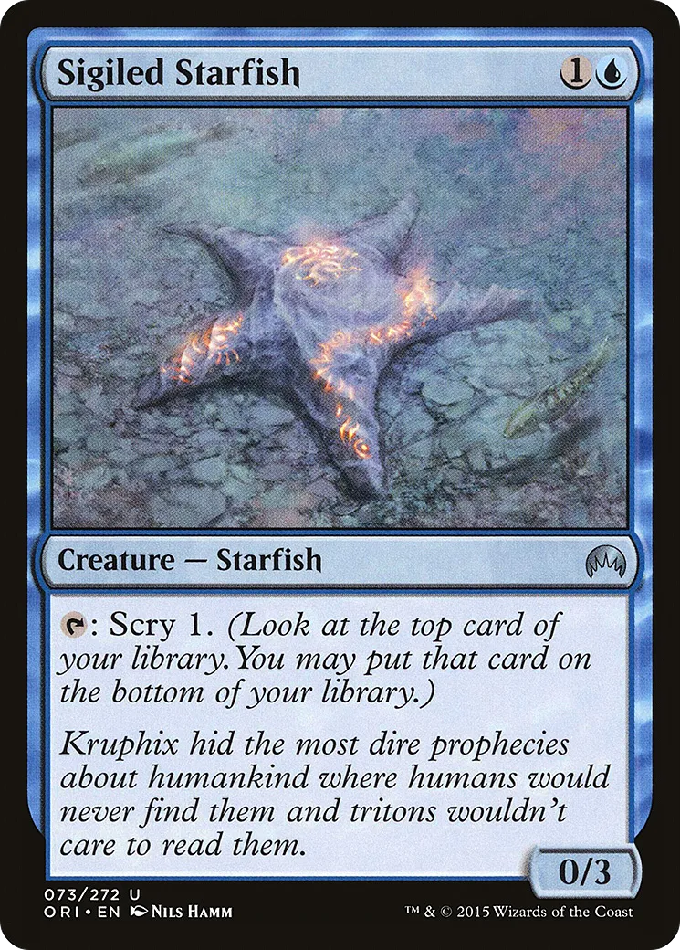 Sigiled Starfish — Magic Origins — Magic: The Gathering