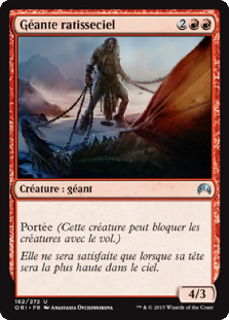 Géante ratisseciel from Magic Origins - Magic: The Gathering