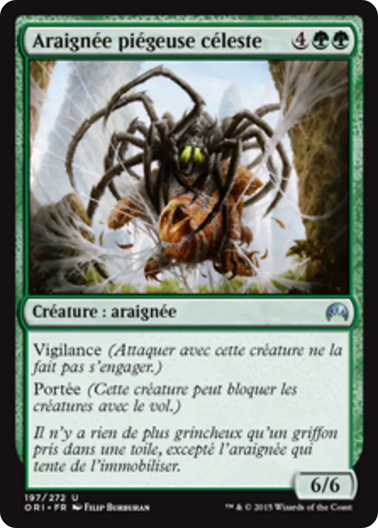 Araignée piégeuse céleste — Magic Origins — Magic: The Gathering