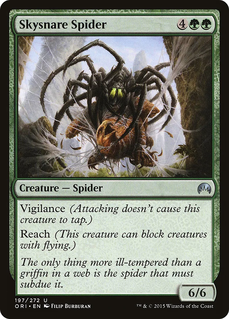 Araignée piégeuse céleste — Magic Origins — Magic: The Gathering