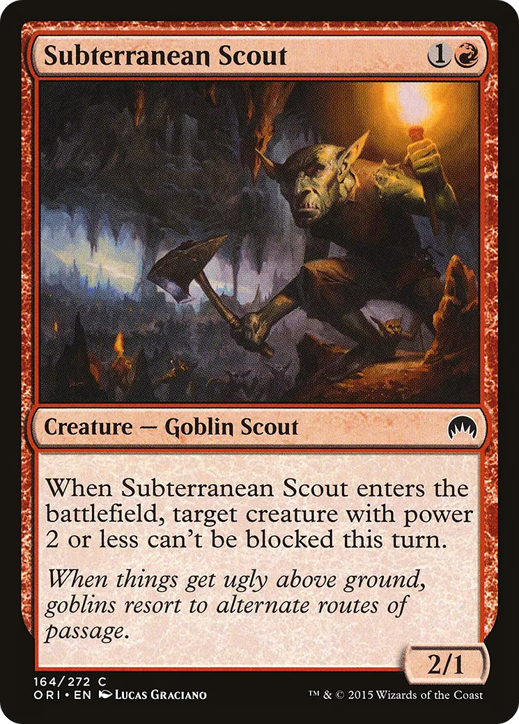 Éclaireur souterrain — Magic Origins — Magic: The Gathering