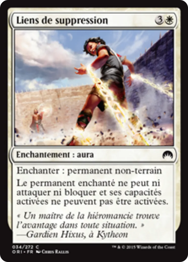 Liens de suppression — Magic Origins — Magic: The Gathering