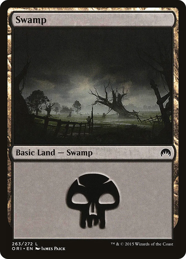 Swamp — Magic Origins — Magic: The Gathering