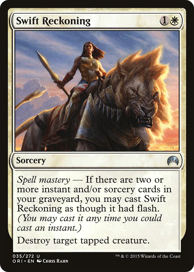 Swift Reckoning — Magic Origins — Magic: The Gathering