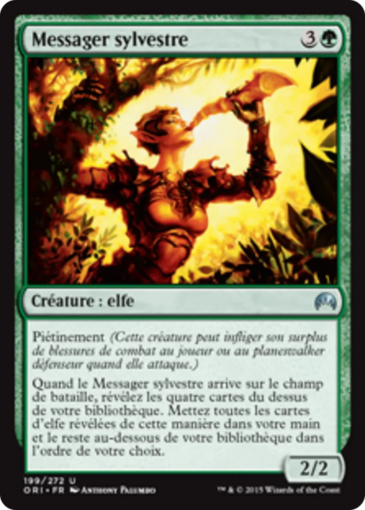 Messager sylvestre — Magic Origins — Magic: The Gathering