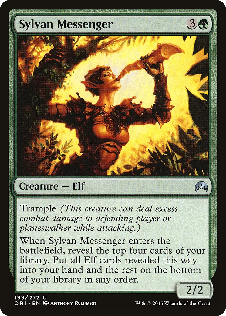 Sylvan Messenger — Magic Origins — Magic: The Gathering