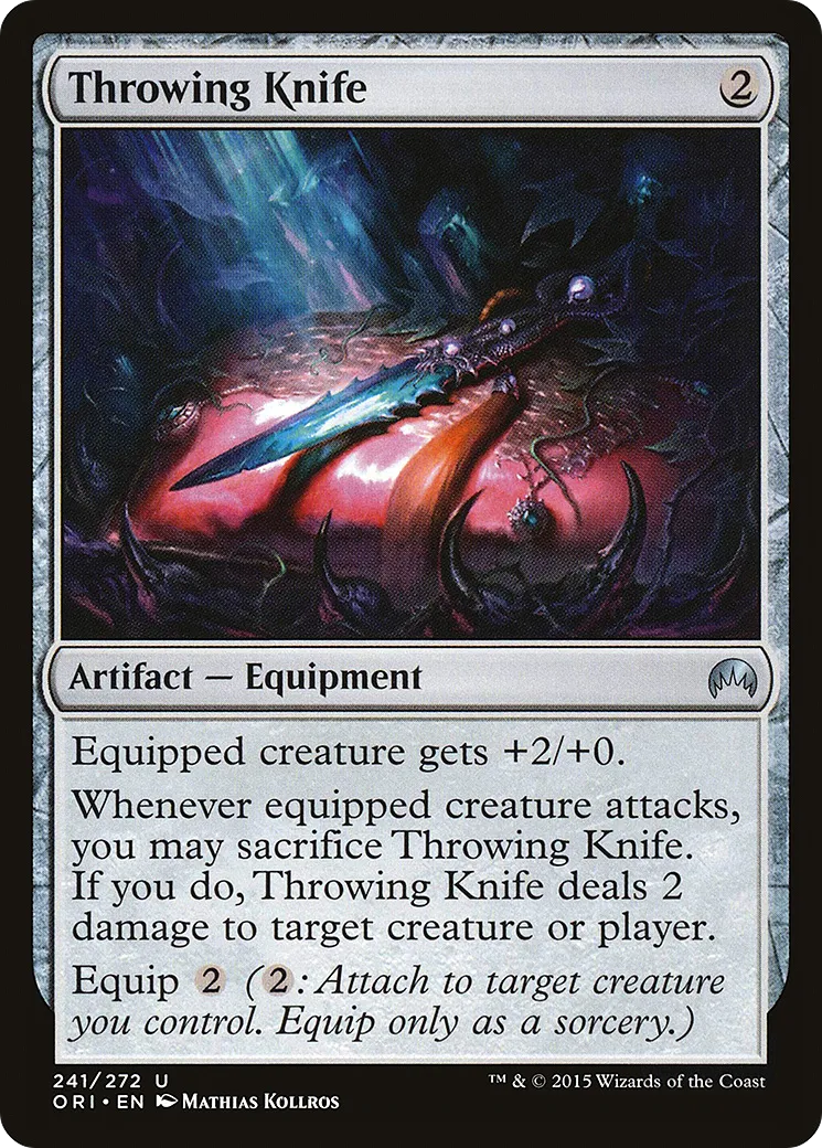Couteau de lancer — Magic Origins — Magic: The Gathering