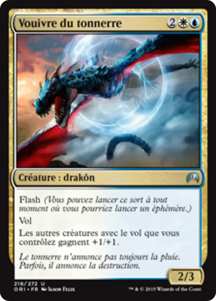 Vouivre du tonnerre — Magic Origins — Magic: The Gathering