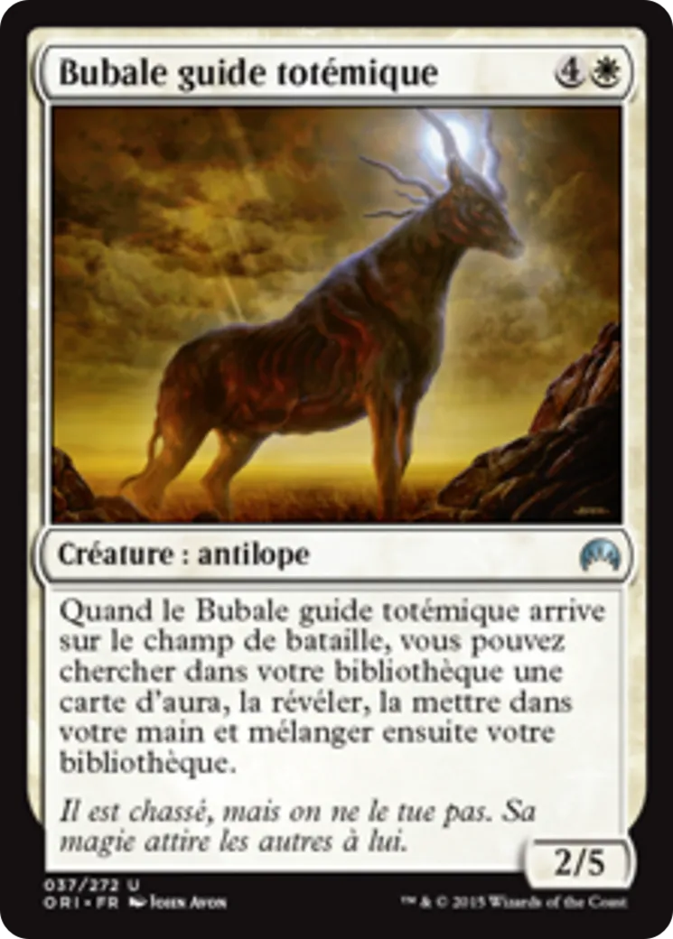 Bubale guide totémique — Magic Origins — Magic: The Gathering