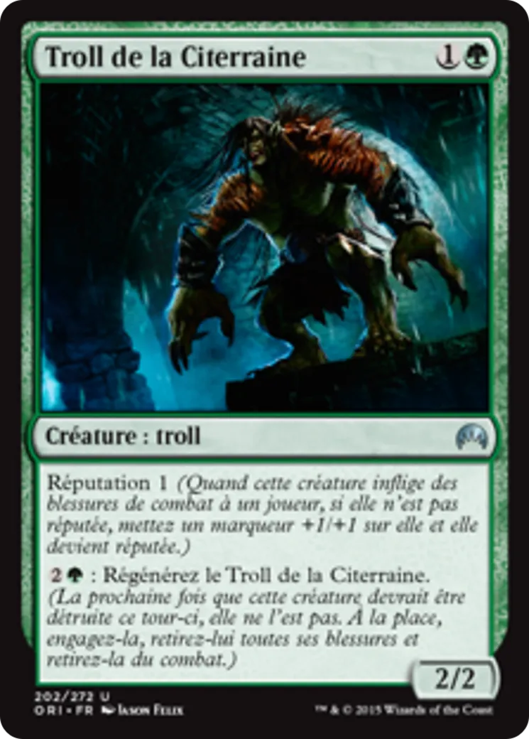 Troll de la Citerraine — Magic Origins — Magic: The Gathering