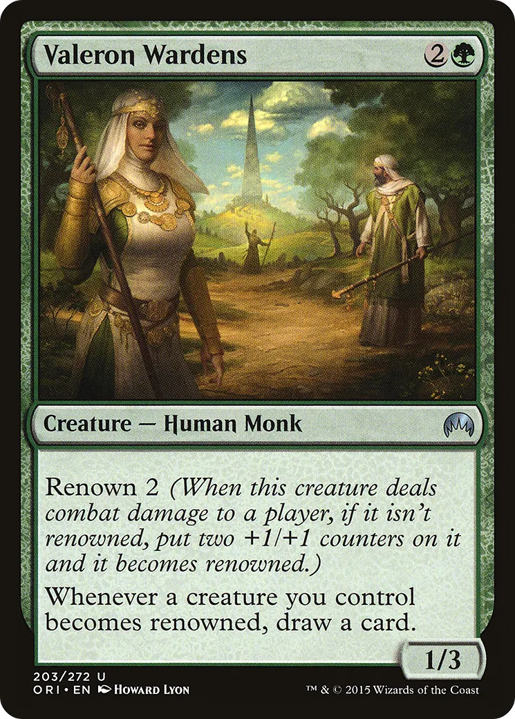 Valeron Wardens — Magic Origins — Magic: The Gathering