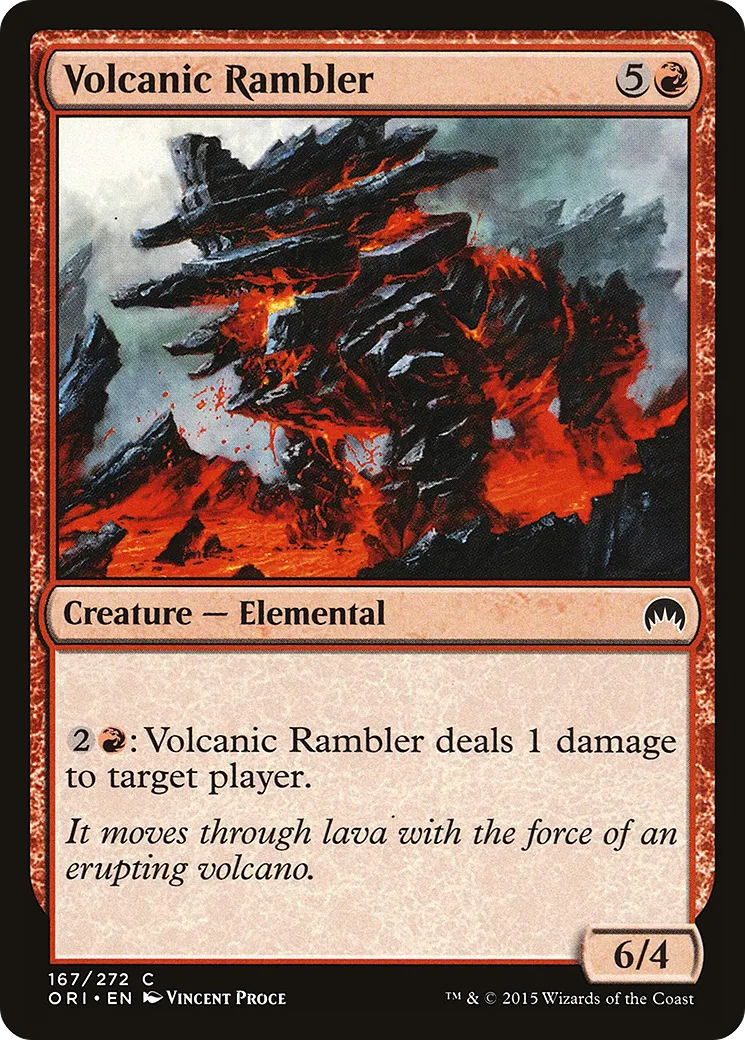 Volcanic Rambler — Magic Origins — Magic: The Gathering