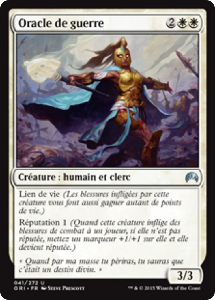 Oracle de guerre — Magic Origins — Magic: The Gathering