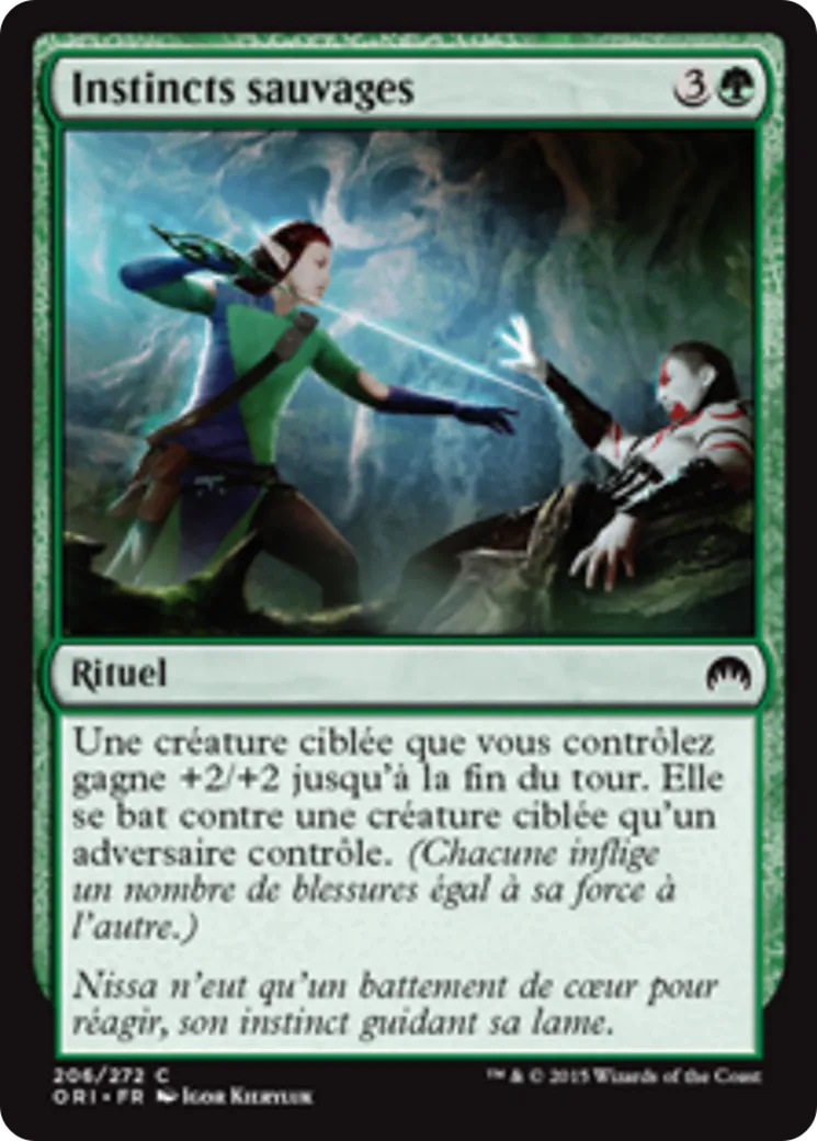 Instincts sauvages — Magic Origins — Magic: The Gathering