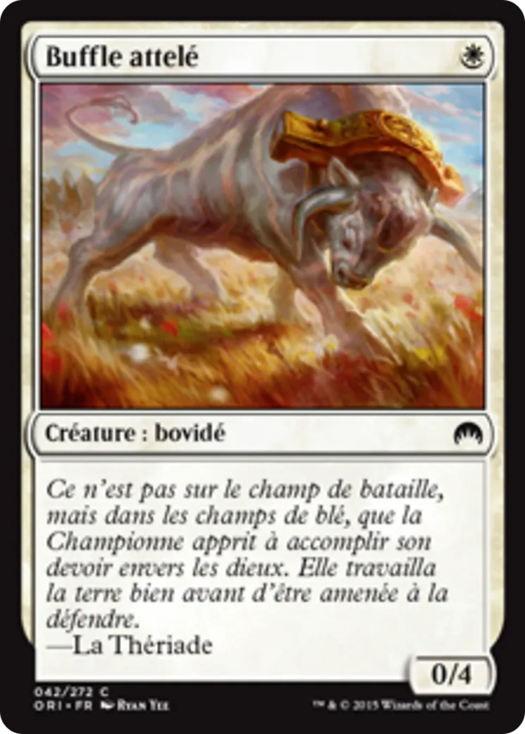 Buffle attelé — Magic Origins — Magic: The Gathering