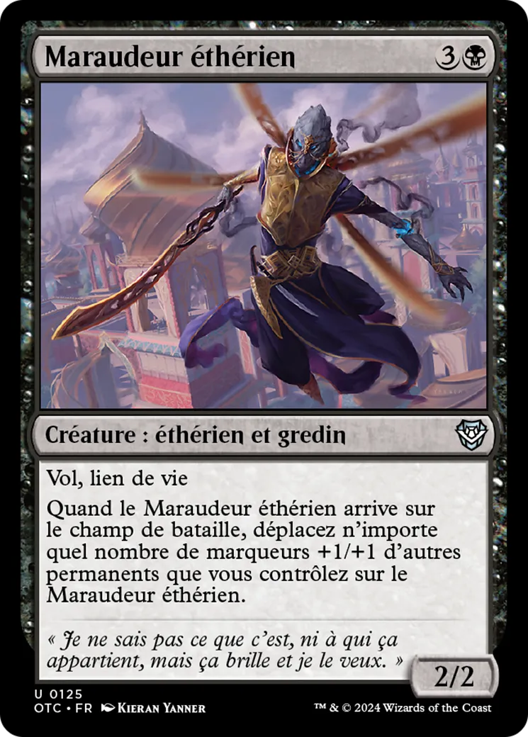 Maraudeur éthérien — Outlaws of Thunder Junction Commander — Magic: The Gathering