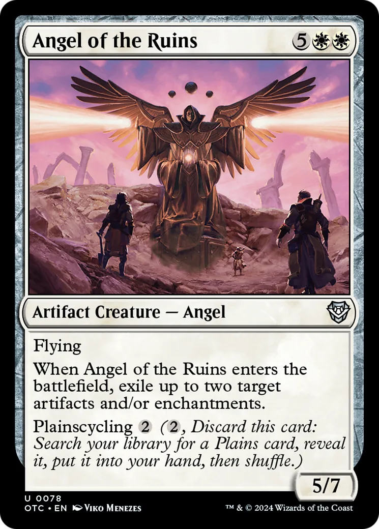 Angel of the Ruins — Outlaws of Thunder Junction Commander — Magic: The Gathering