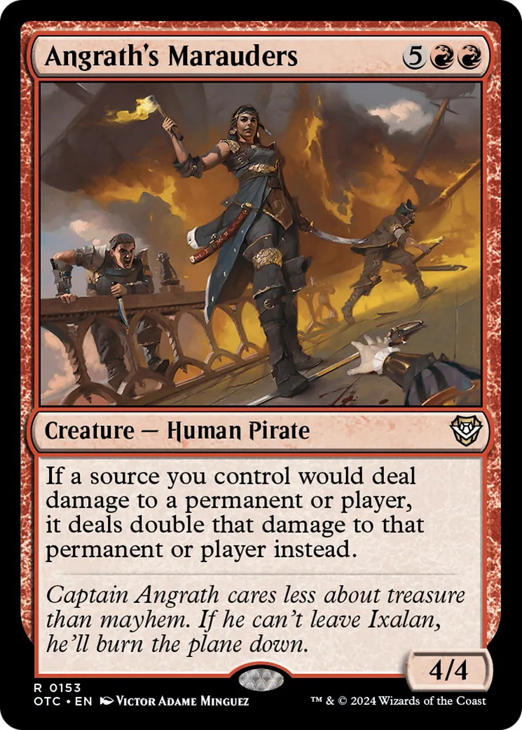 Angrath's Marauders — Outlaws of Thunder Junction Commander — Magic: The Gathering
