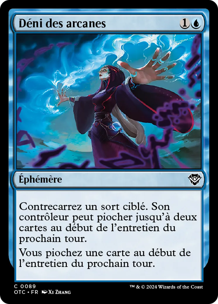 Déni des arcanes — Outlaws of Thunder Junction Commander — Magic: The Gathering