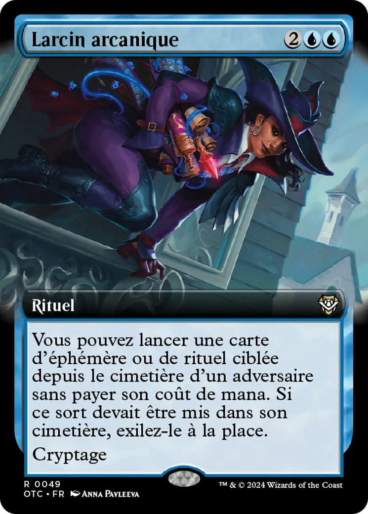 Larcin arcanique — Outlaws of Thunder Junction Commander — Magic: The Gathering