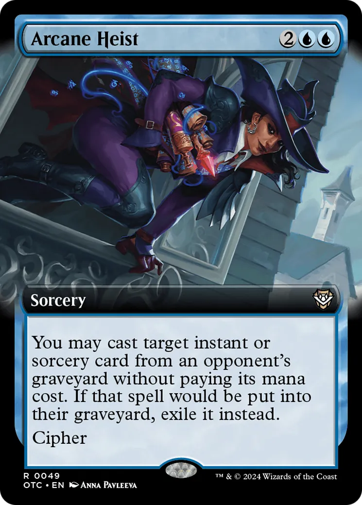 Arcane Heist — Outlaws of Thunder Junction Commander — Magic: The Gathering