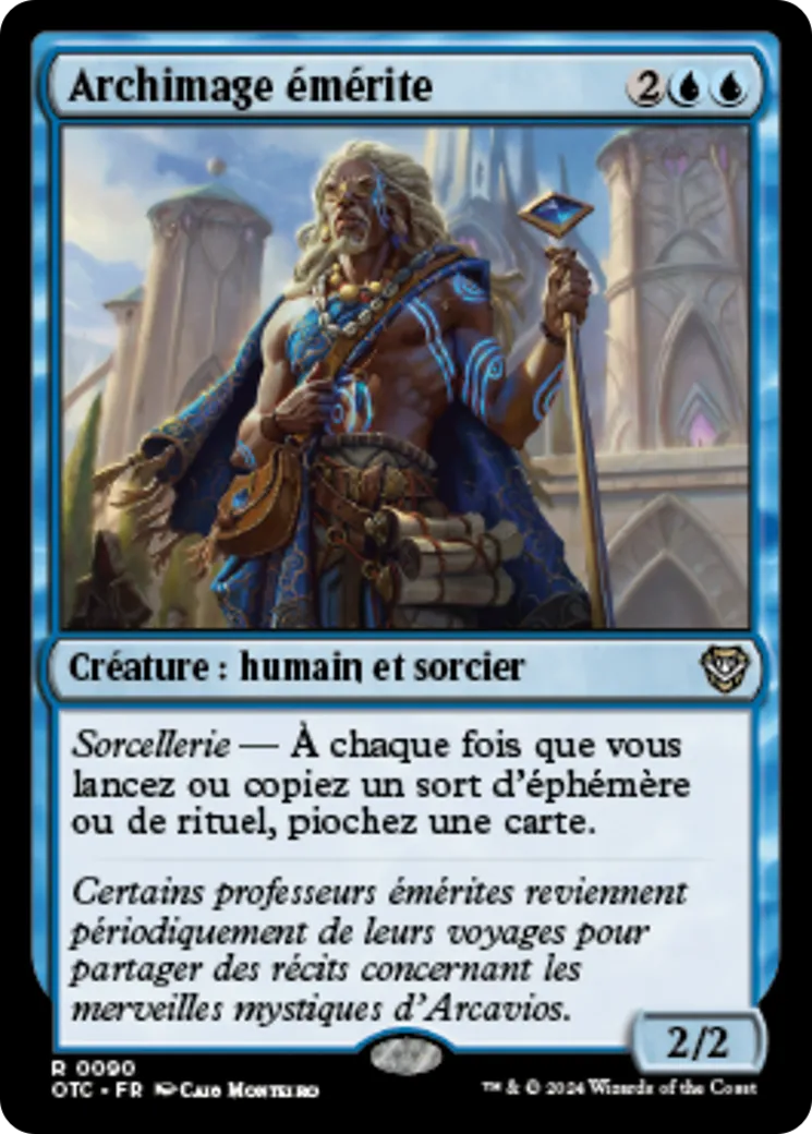 Archimage émérite — Outlaws of Thunder Junction Commander — Magic: The Gathering