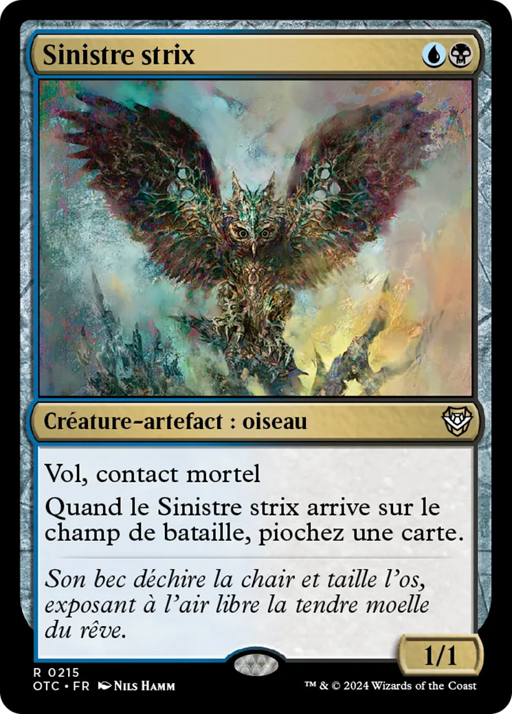 Sinistre strix — Outlaws of Thunder Junction Commander — Magic: The Gathering