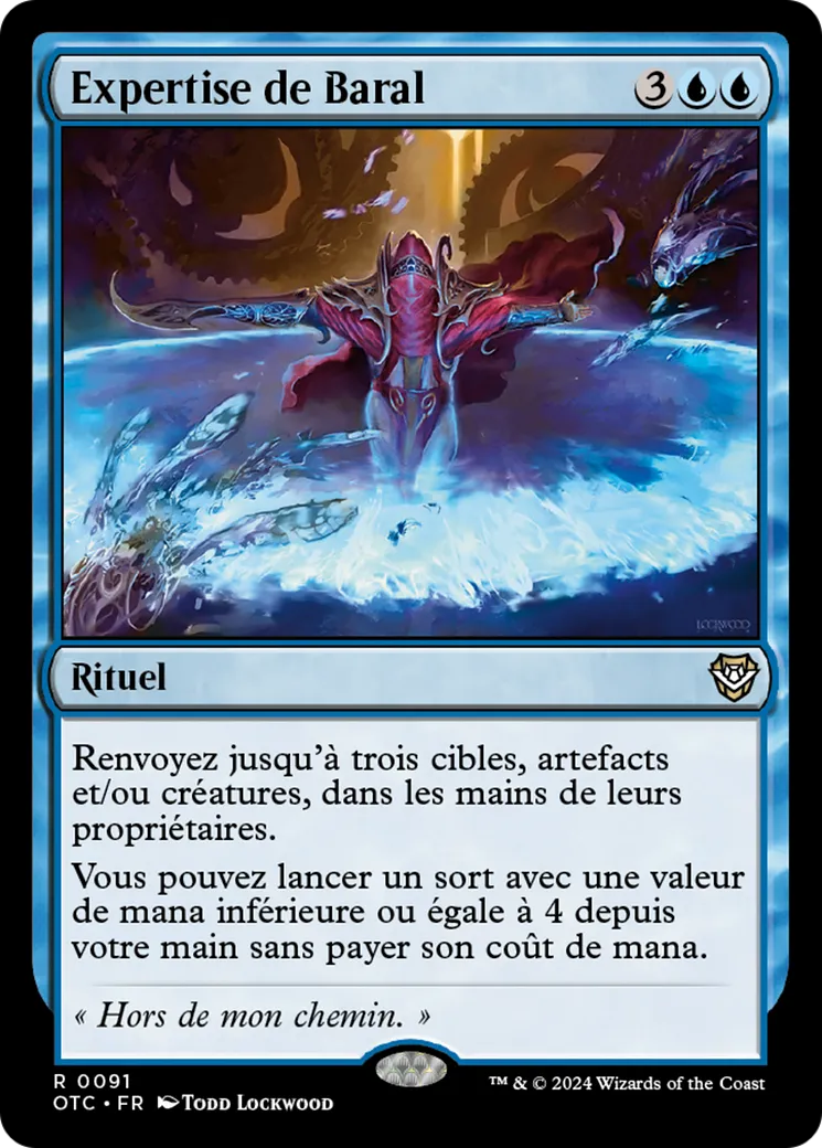 Expertise de Baral — Outlaws of Thunder Junction Commander — Magic: The Gathering
