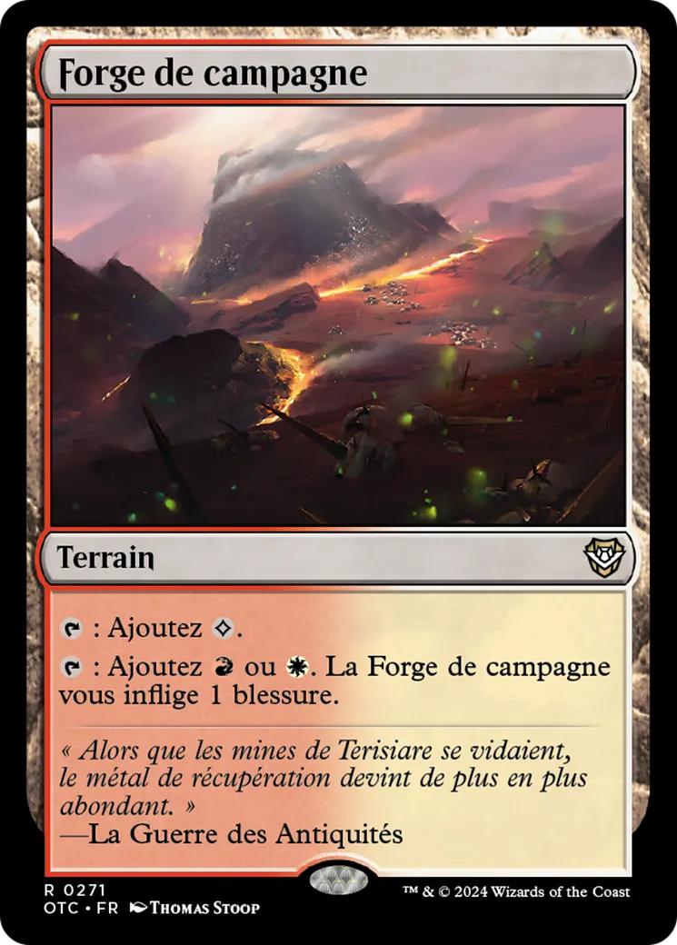 Forge de campagne — Outlaws of Thunder Junction Commander — Magic: The Gathering