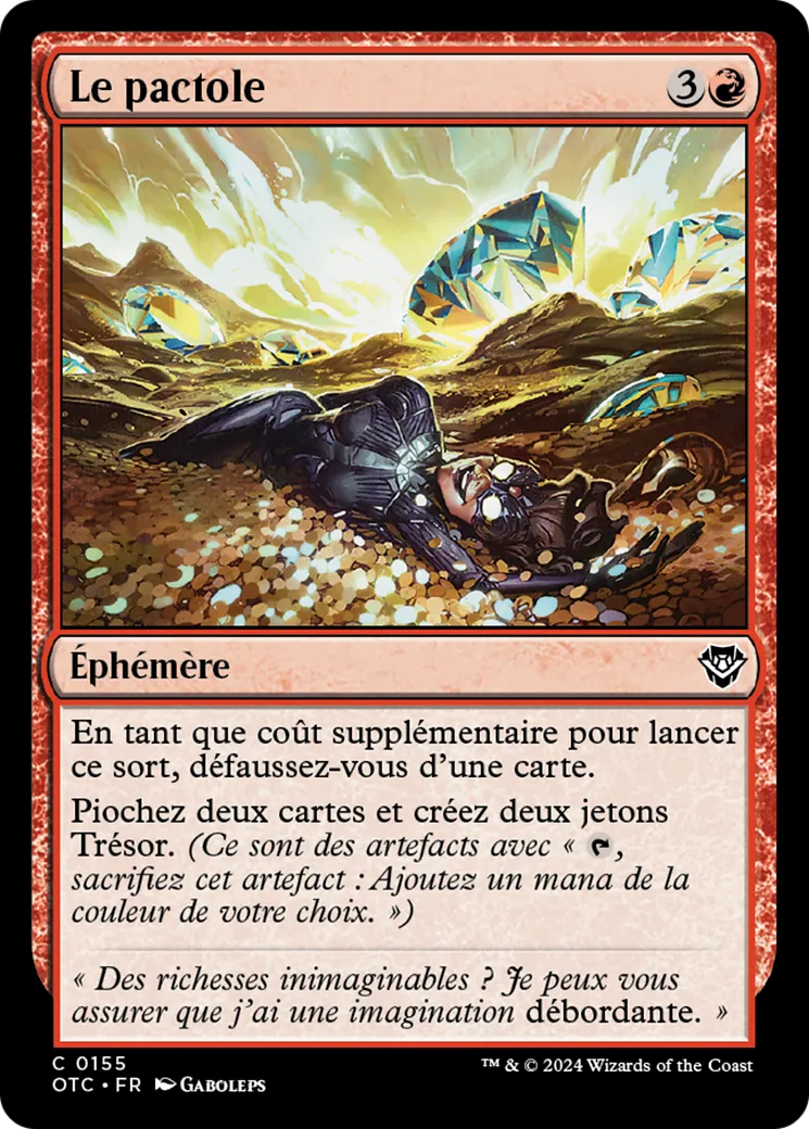 Le pactole — Outlaws of Thunder Junction Commander — Magic: The Gathering