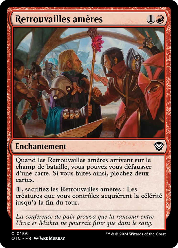 Retrouvailles amères — Outlaws of Thunder Junction Commander — Magic: The Gathering