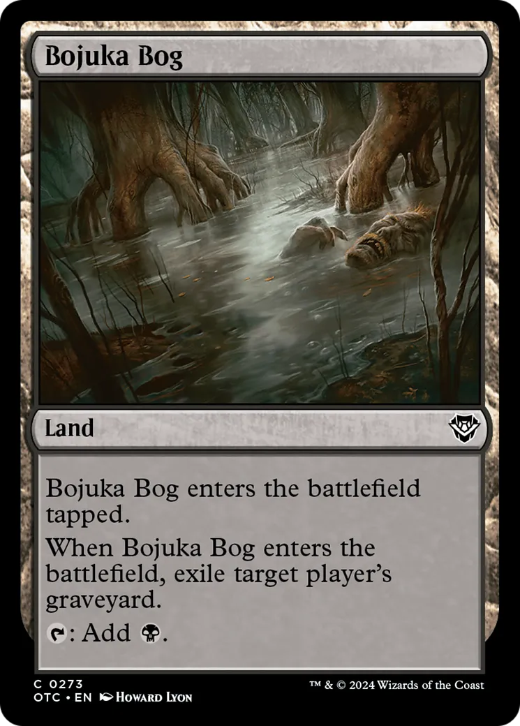 Bojuka Bog — Outlaws of Thunder Junction Commander — Magic: The Gathering