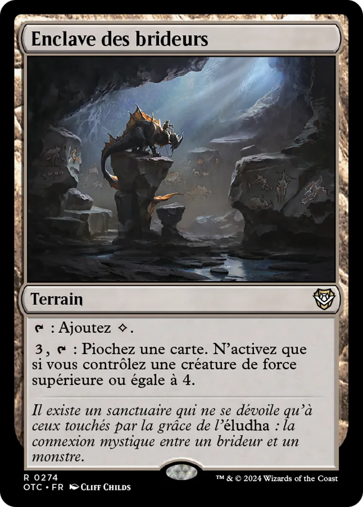 Enclave des brideurs — Outlaws of Thunder Junction Commander — Magic: The Gathering