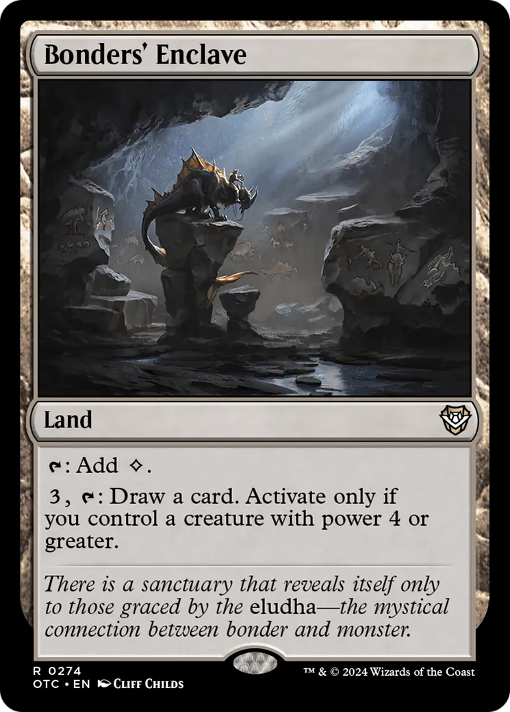 Bonders' Enclave — Outlaws of Thunder Junction Commander — Magic: The Gathering