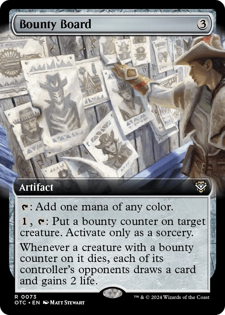Bounty Board — Outlaws of Thunder Junction Commander — Magic: The Gathering