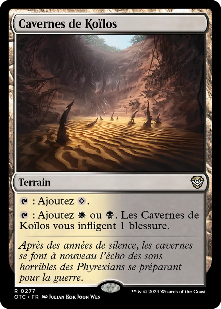 Cavernes de Koïlos — Outlaws of Thunder Junction Commander — Magic: The Gathering