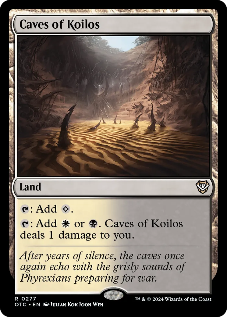 Caves of Koilos — Outlaws of Thunder Junction Commander — Magic: The Gathering