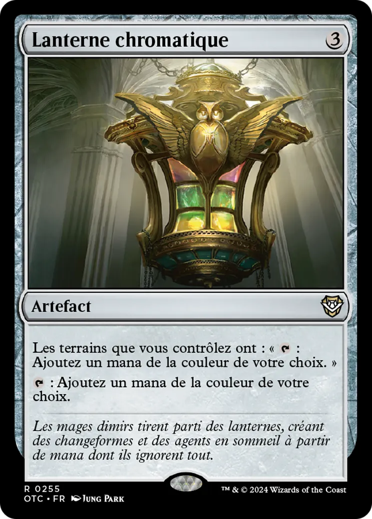 Lanterne chromatique — Outlaws of Thunder Junction Commander — Magic: The Gathering