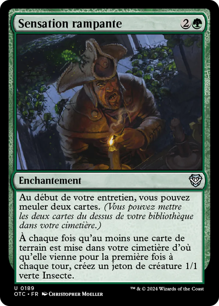 Sensation rampante — Outlaws of Thunder Junction Commander — Magic: The Gathering
