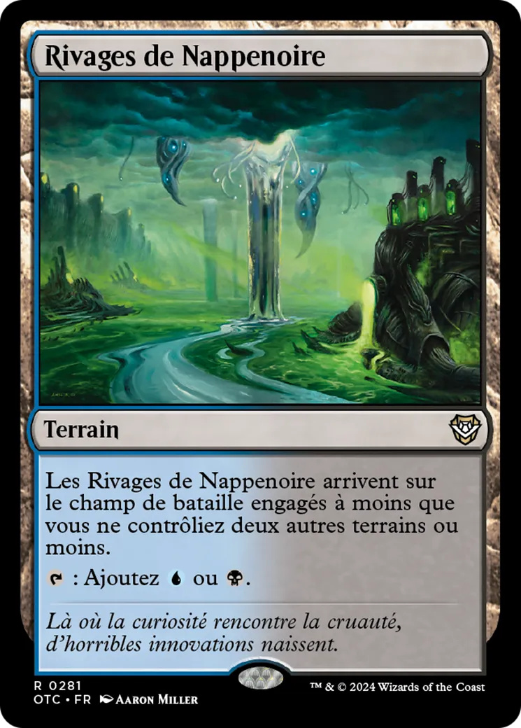 Rivages de Nappenoire — Outlaws of Thunder Junction Commander — Magic: The Gathering