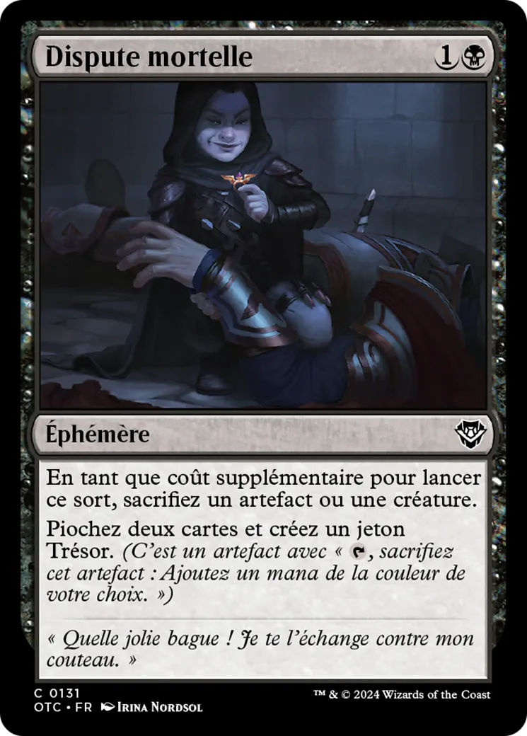 Dispute mortelle — Outlaws of Thunder Junction Commander — Magic: The Gathering