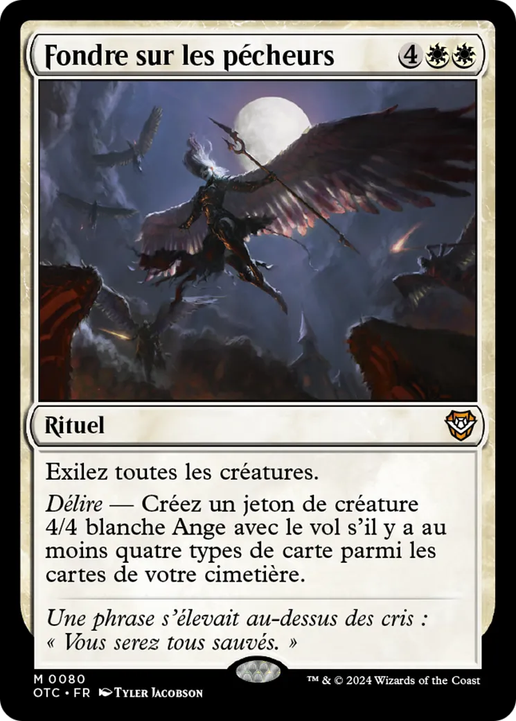 Fondre sur les pêcheurs — Outlaws of Thunder Junction Commander — Magic: The Gathering