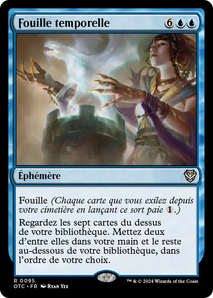 Fouille temporelle — Outlaws of Thunder Junction Commander — Magic: The Gathering