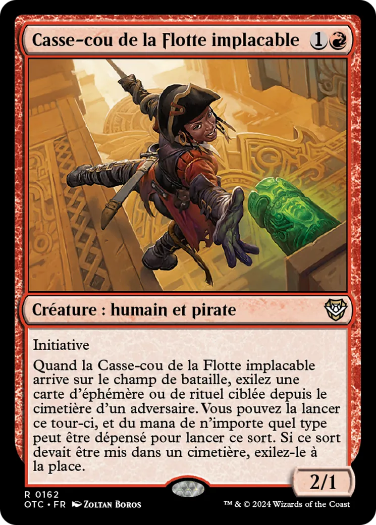 Casse-cou de la Flotte implacable — Outlaws of Thunder Junction Commander — Magic: The Gathering