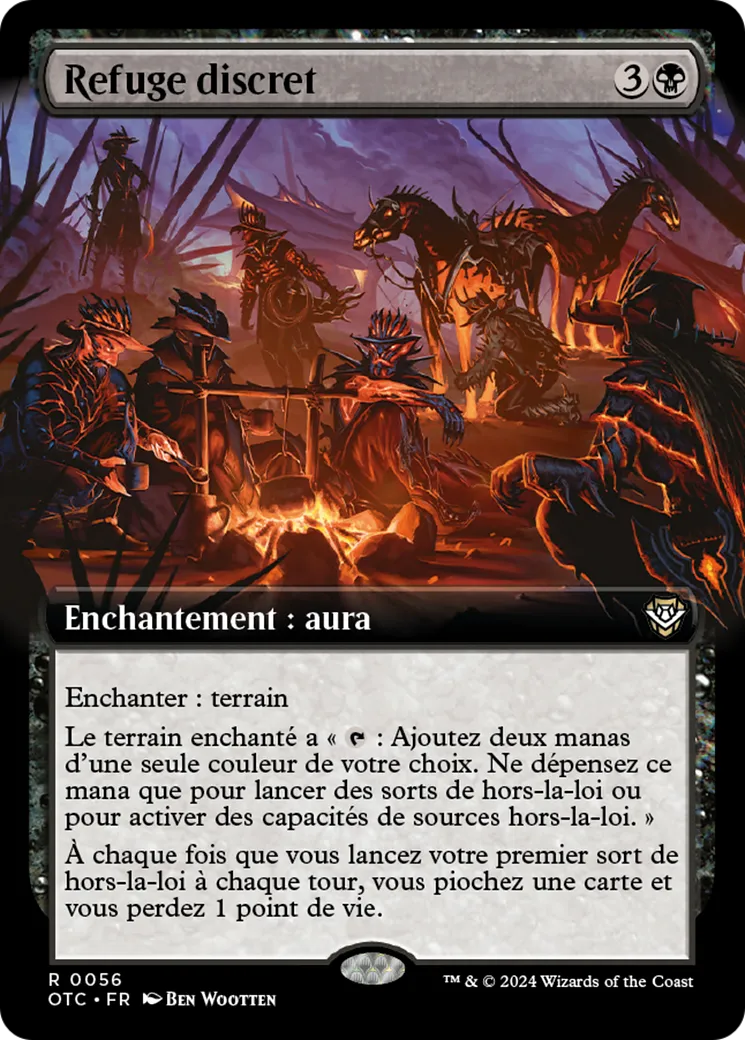 Refuge discret — Outlaws of Thunder Junction Commander — Magic: The Gathering