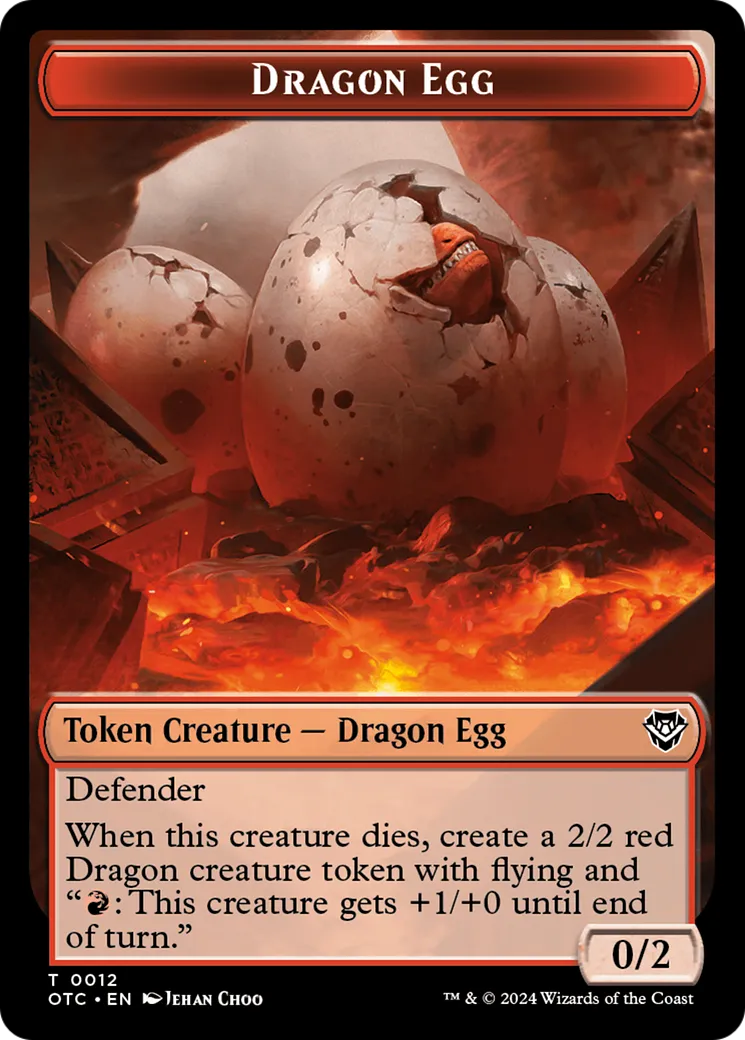 Dragon Egg — Outlaws of Thunder Junction Commander — Magic: The Gathering